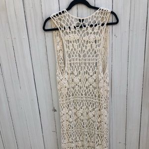 Crochet beach coverup